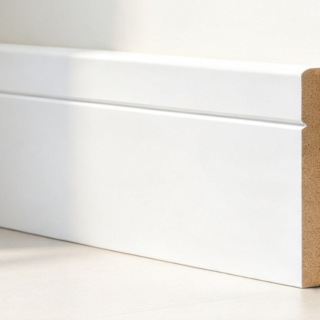 Primed MDF Skirting Boards | Harlow Bros | Height: 144mm