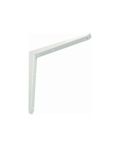 Sapphire White Metal Mitred Shelving Bracket 300 x 300 mm