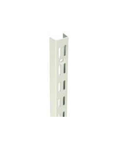 Sapphire White Twin Slot Upright Shelving System Upright 1220 mm