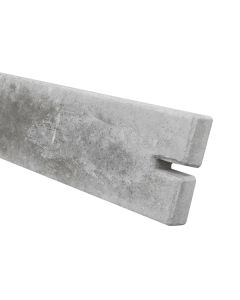 Concrete Gravel Board For Recessed Fence Post 3000 x 150 x 50 mm (300GR)