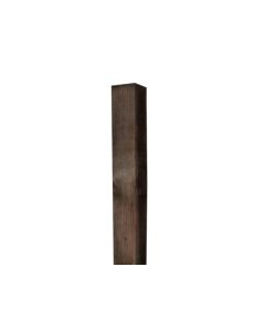 Fence Post 4x4 Timber 100x100mm 1.8m 6ft Long Dark Brown Treated
