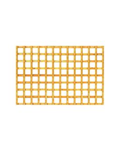 Square Trellis Panel 6x4 Heavy Duty Garden Timber Golden Brown Treated
