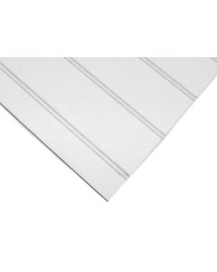 Neatmatch MDF Sheet 2440x610x9mm (8x2 ft) Tongue & Groove Wall Panelling White Long Grain Primed Panel ONLINE ONLY.