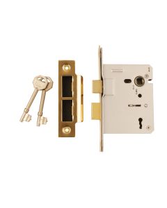 Dale Nickel Plated (NP) 76mm 3L Mortice Sashlock
