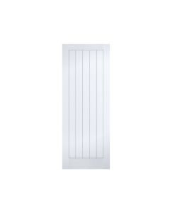 White Primed 5 Panel Moulding Internal Door 533 x 1981 mm