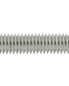 Threaded Metal Rod Studding M8 x 1 Metre Bright Zinc Plated