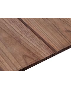 Matchboard Timber Cladding 16x125mm 5" (12x120 Finish) Tongue & Groove T&G Brown Pressure Treated