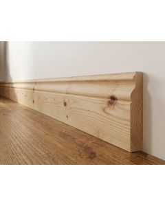 Ogee Skirting Board Redwood Timber 19 x 100 mm (15x95 finish)