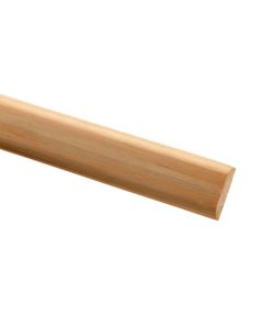 D Shape Pine Timber Moulding 21x4mm 2.4m Long COV6006