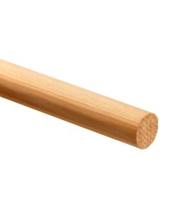 Pine Timber Dowel Mouldings 12x12mm 2.4m Long DOW6003