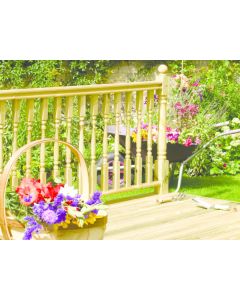 Decking Spindle Traditional 41mm 900mm Long Solid Timber Green Treated LD200