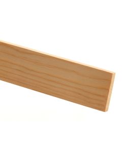 Stripwood Pine Timber Moulding 18x6mm 2.4m Long STW6009 Planed Square Edge