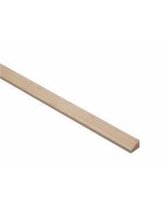 Wedge Bead Pine Timber Moulding 15x21mm 2.4m WDW6008