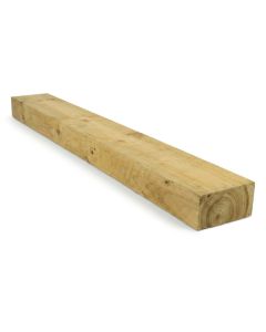 Sleepers 8x4 Timber Garden Railway 100x200mm 2.4m 8ft Long Sawn Softwood Green Treated