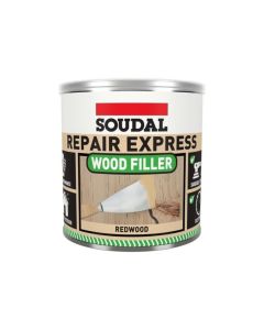 Soudal Repair Express Wood 2 Part High Performance Filler Redwood 500 g 167238
