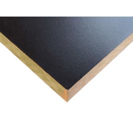 Durable Black Dual Faced Moisture Resistant MDF - 610x305x18mm (2x1ft)