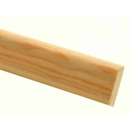 D Shape Panel COV6002 Pine Flat D-Shape Mouldings 15 x 46 x 2400mm
