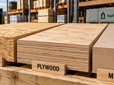 OSB vs Plywood vs MDF: Which Sheet Material Should You Use?